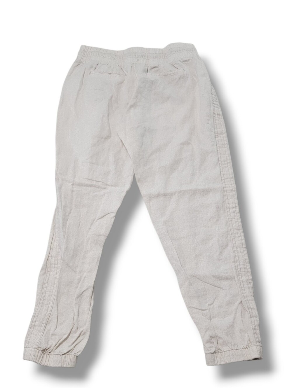 Athleta Pants Size 10 W29"xL26.5" Athleta Cabo Linen Jogger Pants Pull On Pants - Picture 3 of 8